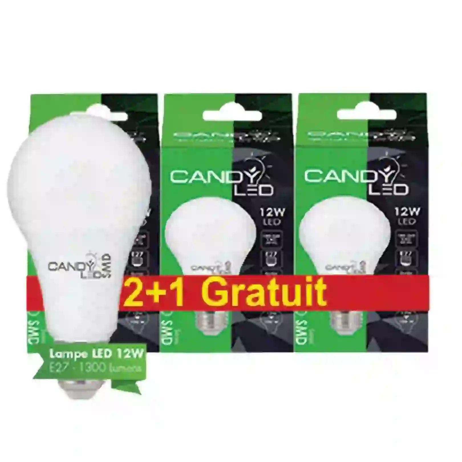 Unknown de 3 ampoules LED 12W e27