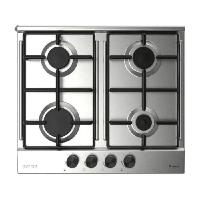 de cuisson encastrable à gaz 4 feux 60Cm Inox