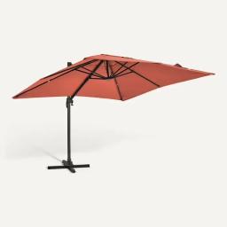 Parasol 2 x 3 m Malaga terracotta