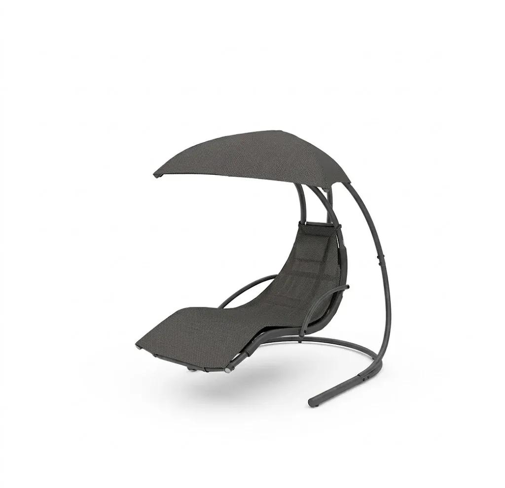 suspendu Fauteuil sur pied acier en fibre tressée