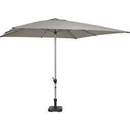Parasol 3x3 m Grège