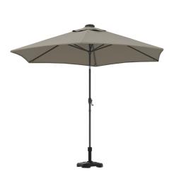 Parasol rond Lagoa diamètre 3 m beige