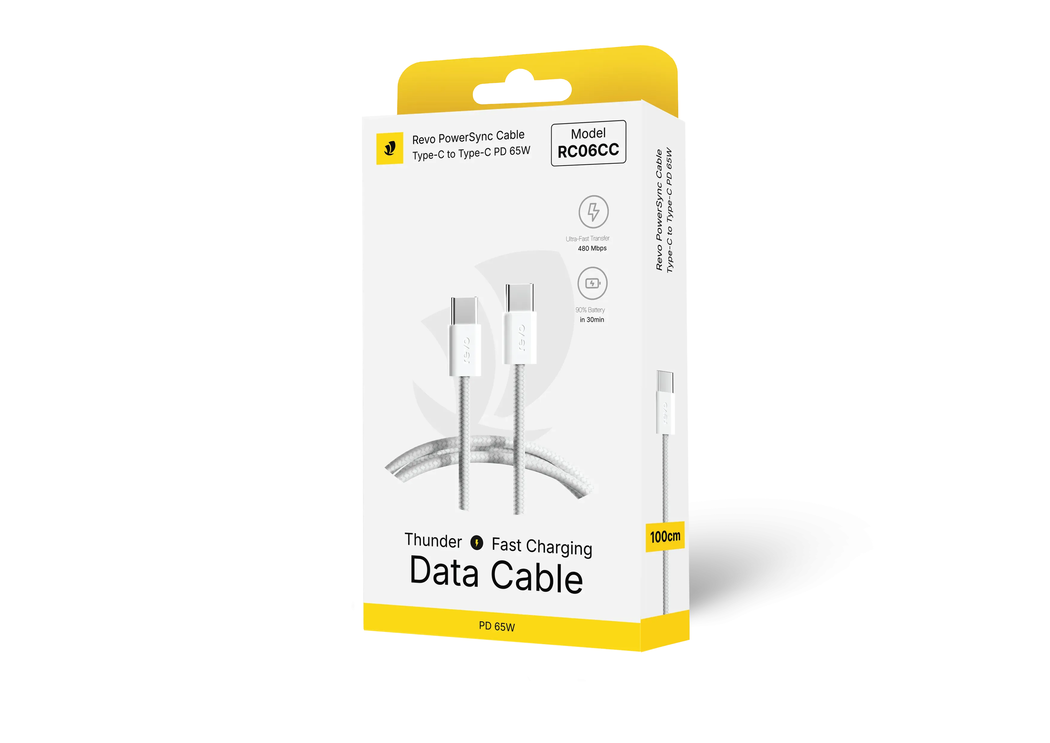 USB type-c vers USB type-c 65w premium