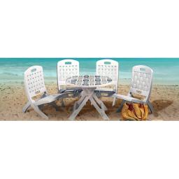 Table ronde pliante Arabesque