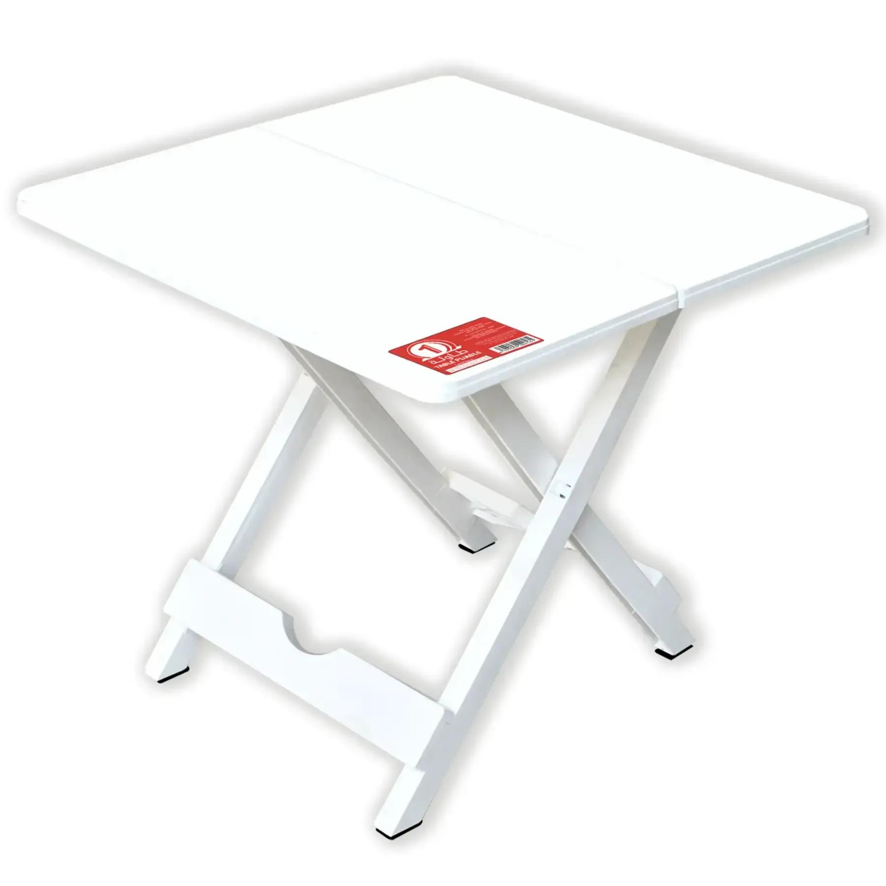 Table de jardin pliable carrée