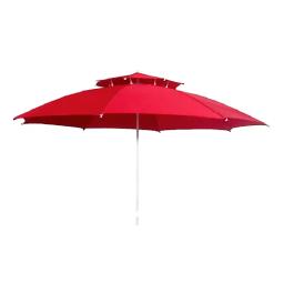 Parasol de plage double chapiteaux Ø 3M
