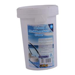 Chlore multifonctions en galet 200g 1Kg