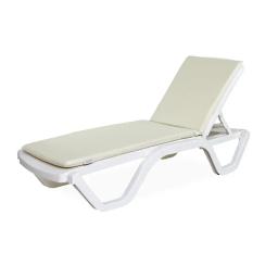 Transat piscine sans accoudoires
