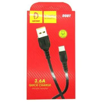 Charge DENMEN Type C 1m 3.6A D08T