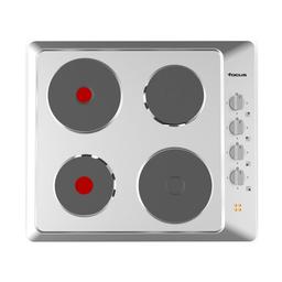 Focus Plaque de Cuisson 4 Feux Electrique 60 Cm F814X Inox