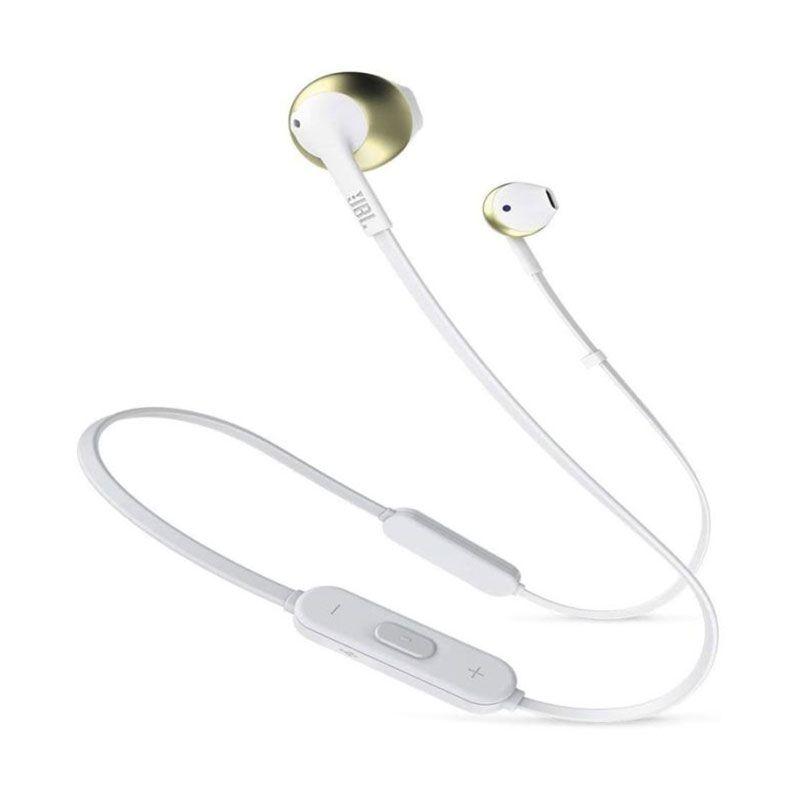 JBL Ecouteurs Bluetooth Tune T205BTBlanc