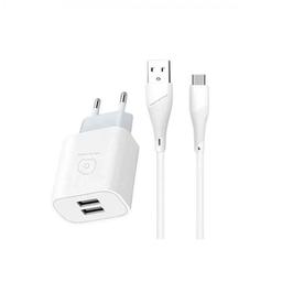 WUW Chargeur T48 2 Ports USB Vers Type C