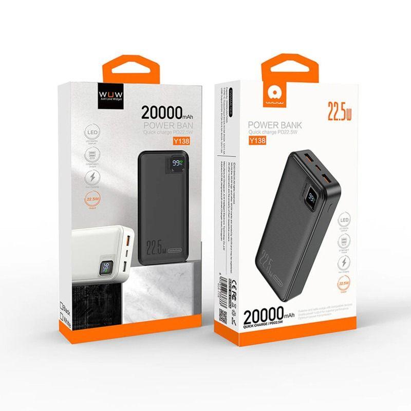 Power Bank WUW Y138 20000MAH