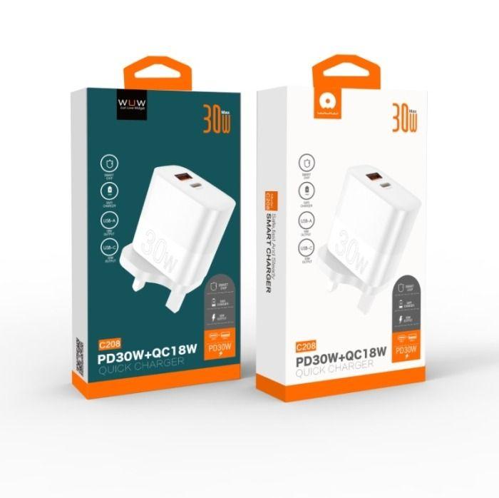 WUW Chargeur C208 30W+18W