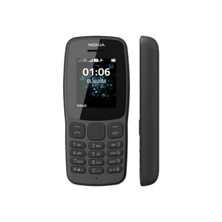 Nokia Téléphone Portable 105TA TA-1416 DS Charcoal