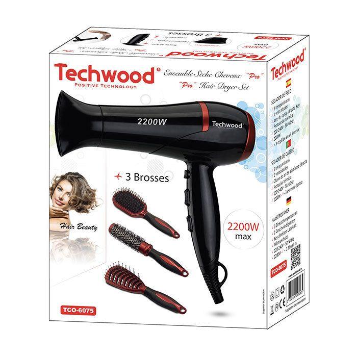 Techwood TCO-6075 2200W + 3 Brosses