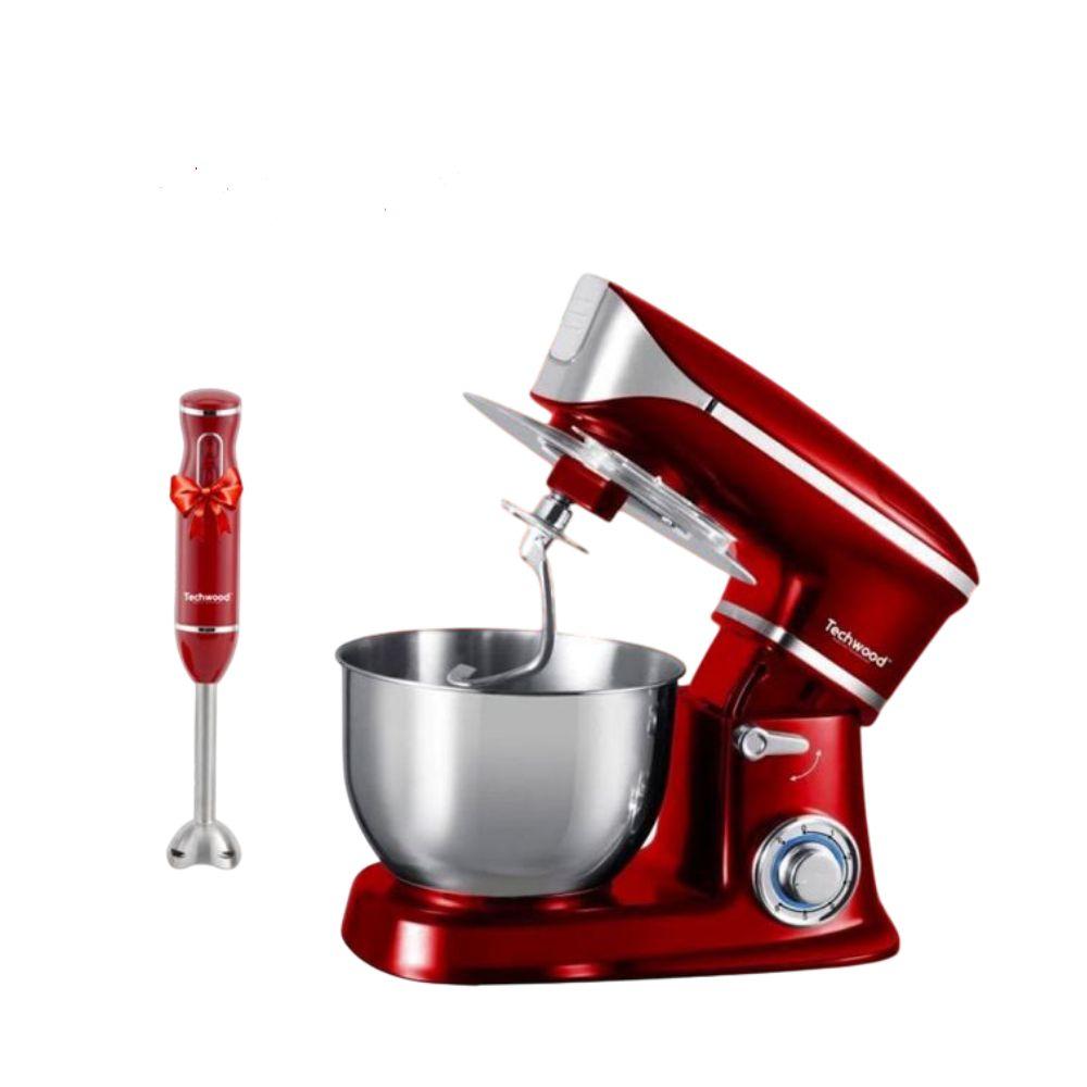 Techwood TCDR-135 1300W + Mixeur plongeant Grenat