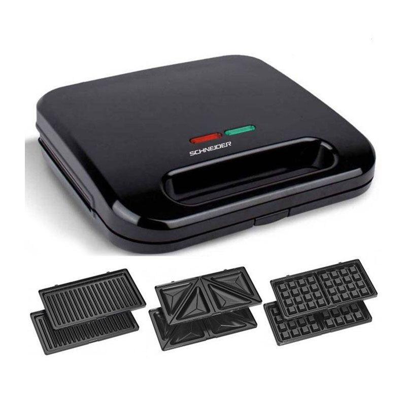 Gaufre Croque-monsieur SCHP750 750W SCHNEIDER