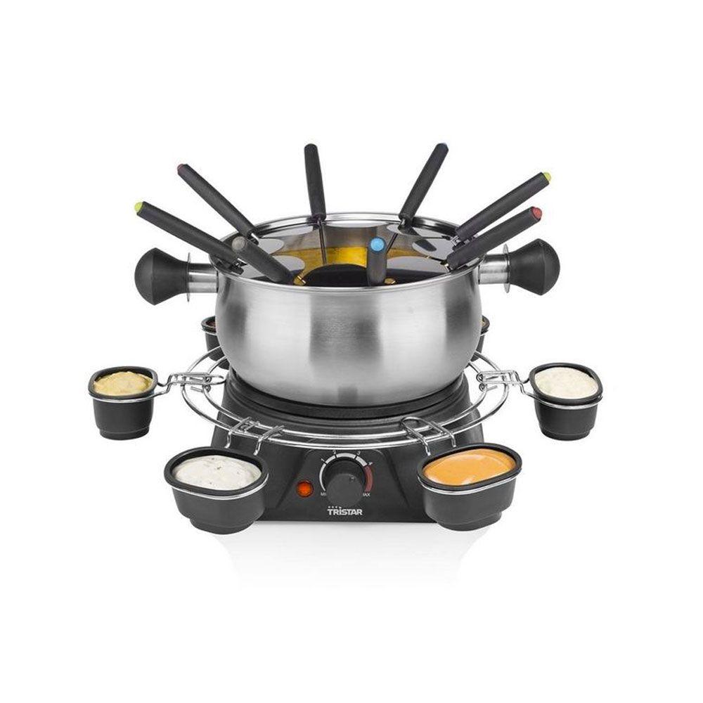 Tristar Appareil à Fondue Electrique FO-1109 1400W -Inox