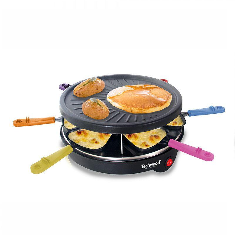 Techwood Appareil à Raclette Grill TRA-64 800W