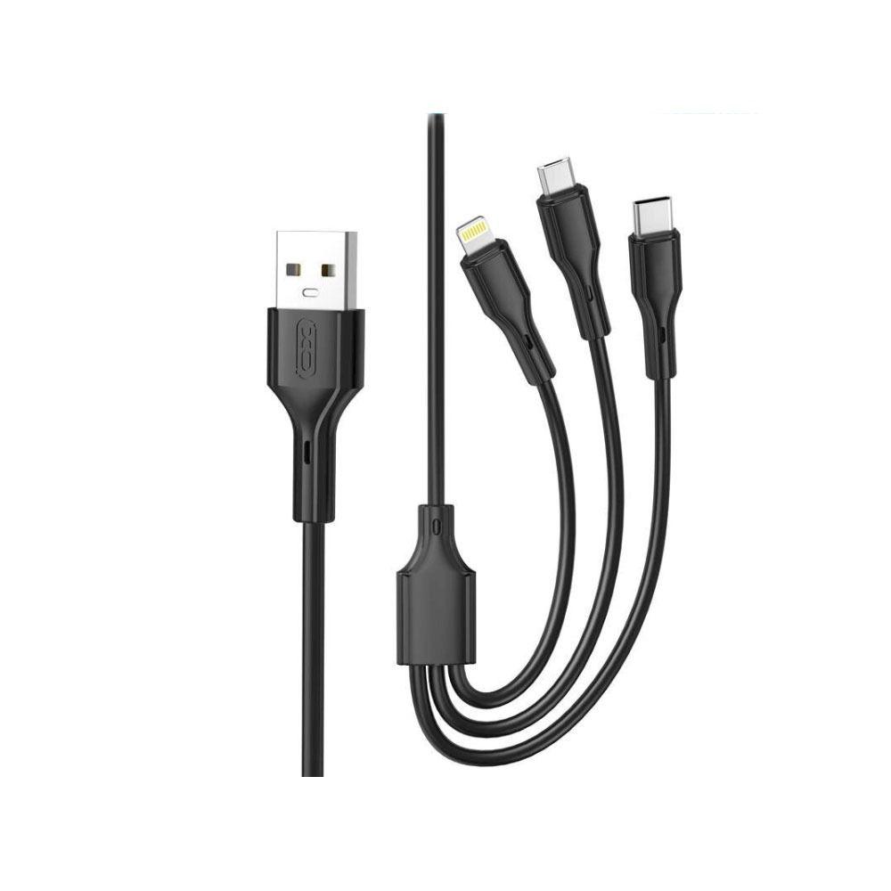 XO Chargeur NB230 2.4A Rock 3En1
