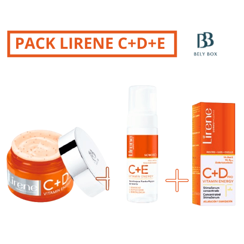 LIRENE PACK VITAMINE C+D+E PEAUX SECHES