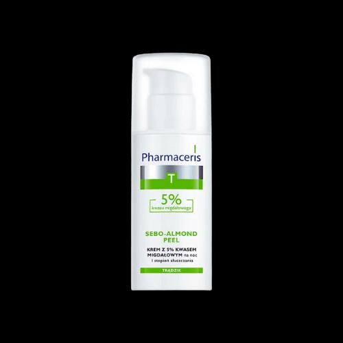 Pharmaceris T SEBO ALMOND PEEL CREME DE NUIT EXFOLIANTE