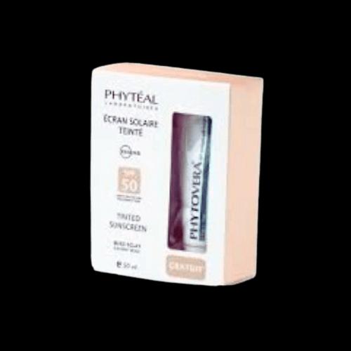 PHYTEAL ECRAN SOLAIRE TEINTE BEIGE ECLAT SPF50+
