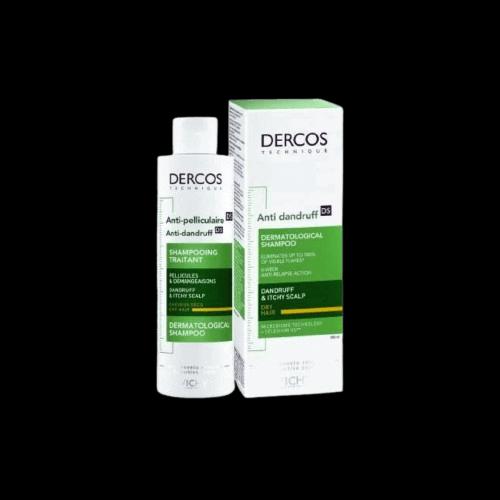 Vichy DERCOS SHAMPOING ANTI PELLICULAIRE TRAITANT CHEVEUX SECS