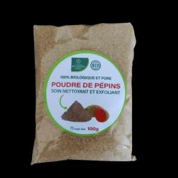 TUNISIA MAHDIA POUDRE DE PEPINS DE FIGUE DE BARBARIE