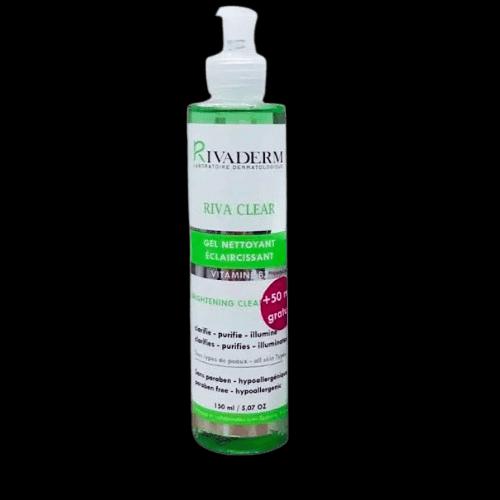 Rivaderm RIVA CLEAR GEL NETTOYANT ECLAIRCISSANT