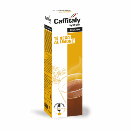 Paquet De 10 Capsules à Tea Caffitaly Te Nero Al Limone