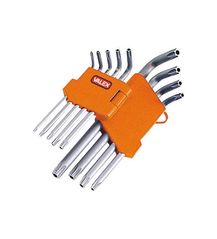 Torx Jeu Clouée 9 Pcs VALEX