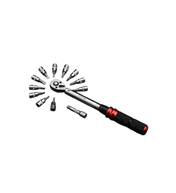 Dynamométrique Clé Avec Douilles 1 4" 5-25NM 13pcs HARDEN