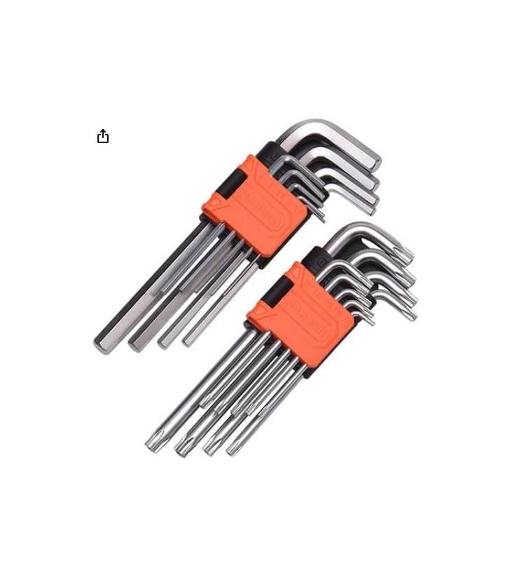 MALE Jeu TORX 18PCS HARDEN