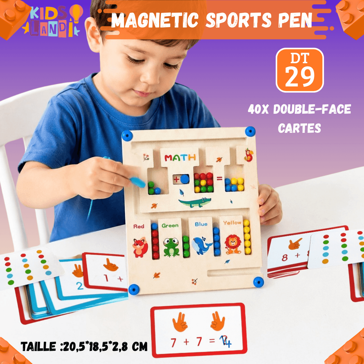 Magnetic sports pen