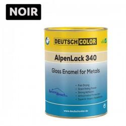 Laquée Peinture Brillante Noire pour