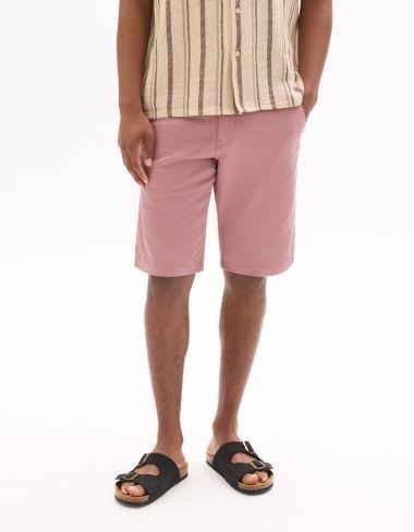 Bermuda chino en coton stretch
