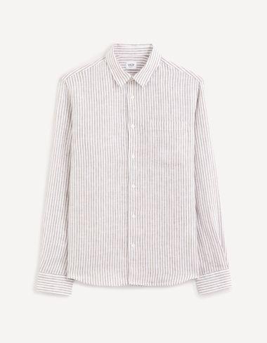regular 100% lin taupe