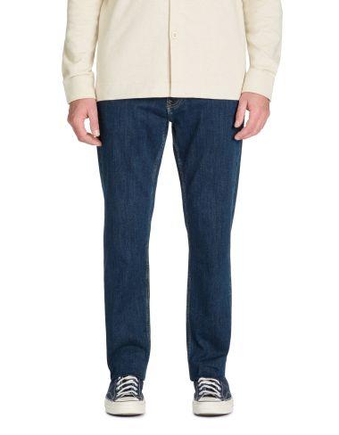 Jean straight 100% coton stretch c15 3 longueurs denim