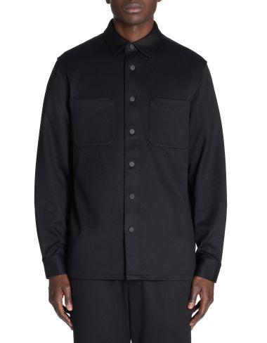 overshirt texturée 100% coton stretch