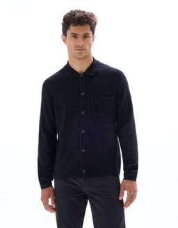 Surchemise en maille unie