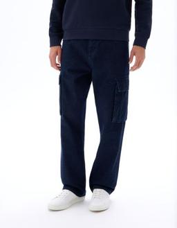 Jean cargo 100% coton brut