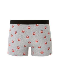 Boxer à motifs chats porte-bonheur