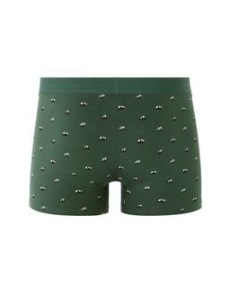 Boxer à motifs panda kaki