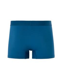 Boxer en microfibre uni pétrole foncé