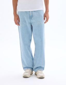 Jean baggy coton stretch clair