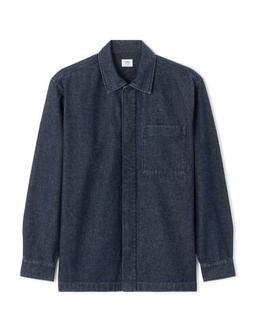 Surchemise en jean 100% coton marine