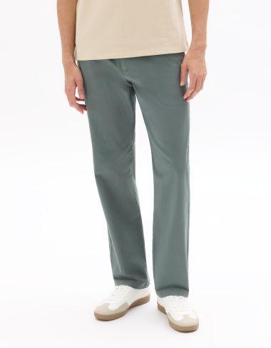 chino straight en coton stretch longueur standard moyen