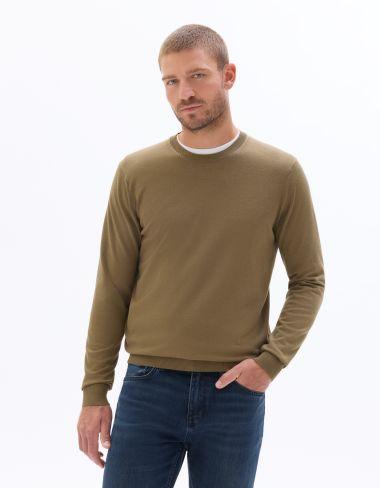 col K.02 rond uni en maille fine